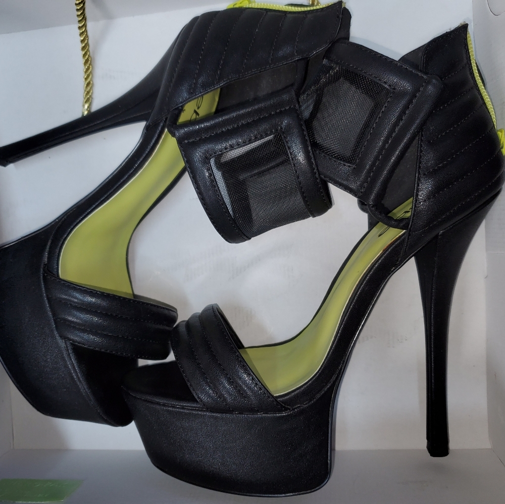 Black Bebe Heels
